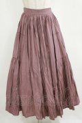 An MILLE / ロングスカート Free ピンク H-26-02-14-017-EL-SK-NS-ZH