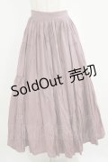 An MILLE / ロングスカート Free ピンク H-26-02-14-017-EL-SK-NS-ZH