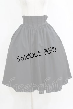 画像1: Innocent World / ハイウエストスカート Free ブラック H-26-02-14-003-IW-SK-NS-ZH