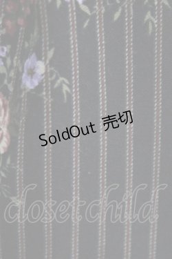 画像5: axes femme / レジメ花柄スカート M ブラック H-26-02-14-022-AX-SK-NS-ZH