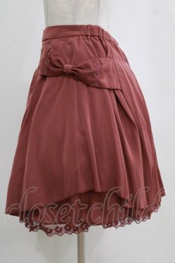 画像2: axes femme / サイドリボンスカート M ピンク H-26-02-14-023-AX-SK-NS-ZH