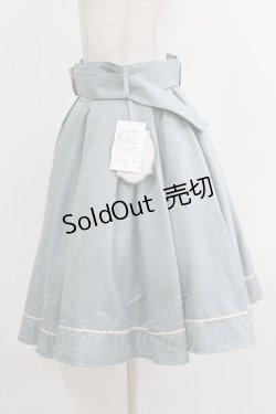 画像2: Kurumi Collaboration / フレアマリンアカデミアスカート L ブルー H-26-02-15-025-GO-SK-NS-ZH