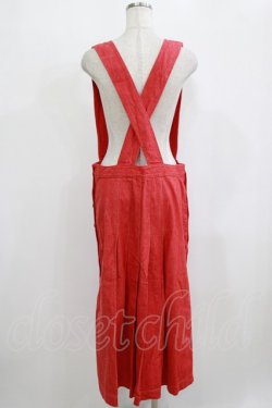 画像3: PINK HOUSE / サスペンダースカート Free レッド H-26-02-15-030-LO-SK-NS-ZH