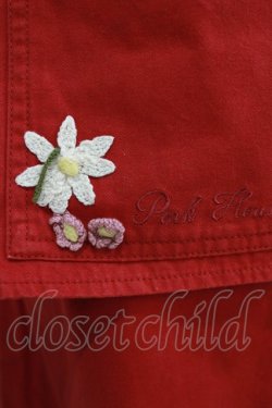 画像4: PINK HOUSE / エプロンジャンパースカート Free レッド H-26-02-15-031-LO-OP-NS-ZH