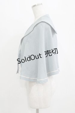 画像2: Kurumi Collaboration / マリンアカデミアケープ L ブルー H-26-02-15-034-GO-JA-NS-ZH