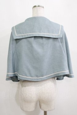 画像3: Kurumi Collaboration / マリンアカデミアケープ L ブルー H-26-02-15-034-GO-JA-NS-ZH