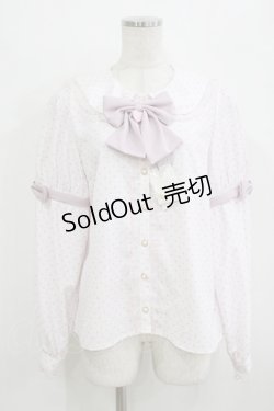 画像1: Amavel / Fancy POP Daydreamドットブラウス Free ピンク H-26-02-15-036-CA-BL-NS-ZH