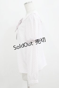 画像2: Amavel / Fancy POP Daydreamドットブラウス Free ピンク H-26-02-15-036-CA-BL-NS-ZH