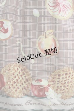 画像4: axes femme POETIQUE / アップルパイレースアップワンピース M ブラウン H-26-02-15-003-AX-OP-NS-ZH