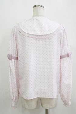 画像3: Amavel / Fancy POP Daydreamドットブラウス Free ピンク H-26-02-15-036-CA-BL-NS-ZH