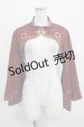 metamorphose / 無地着物袖ボレロ Free ボルドー H-26-02-15-037-ME-TO-NS-ZH