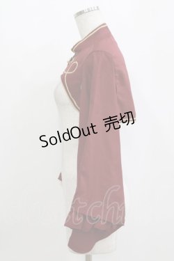 画像2: metamorphose / 無地着物袖ボレロ Free ボルドー H-26-02-15-037-ME-TO-NS-ZH