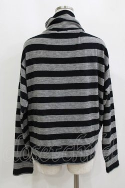 画像3: EATME / ボーダーニット Free グレー/ブラック H-26-02-15-041-LO-TO-NS-ZH