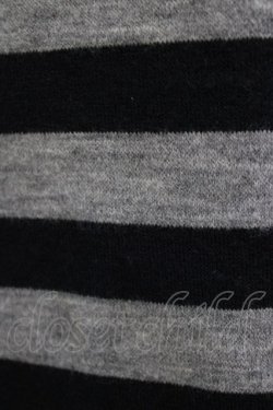 画像4: EATME / ボーダーニット Free グレー/ブラック H-26-02-15-041-LO-TO-NS-ZH