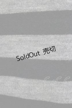 画像4: EATME / ボーダーニット Free グレー/ブラック H-26-02-15-041-LO-TO-NS-ZH