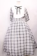 m petit by misako / チェックキリカエワンピース L オフ H-26-02-15-1001-LO-OP-NS-ZH