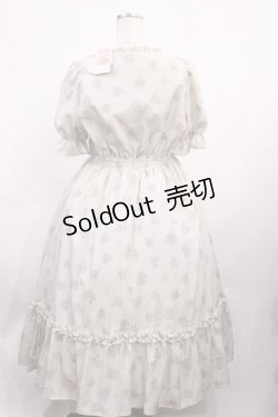 画像2: m petit by misako / MSKハナガラスクエアNOP L アイボリー H-26-02-15-1005-LO-OP-NS-ZH