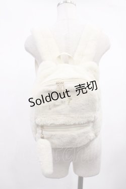 画像1: LIZ LISA / ファーリュック  アイボリー H-26-02-15-1019-LO-BG-NS-ZH