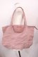 画像1: m petit by misako / AMフラップエコバッグ  ピンク H-26-02-15-1022-LO-ZA-NS-ZH (1)