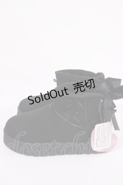 画像2: m petit by misako / ムートンブーツ M ブラック H-26-02-15-1032-LO-SH-NS-ZH