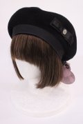 m petit by misako / NINA`SAMカメオベレー  ブラック H-26-02-15-1033-LO-AC-NS-ZH