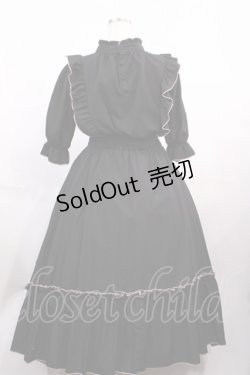 画像2: m petit by misako / NINA'SコラボAMハイショクメローワンピース L ブラック H-26-02-15-1004-LO-OP-NS-ZH