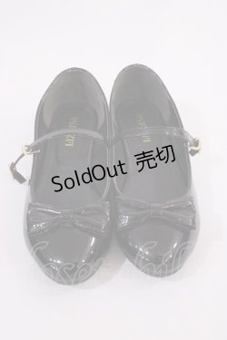 画像1: LIZ LISA / エナメルパンプス M ブラック H-26-02-15-1036-LO-SH-NS-ZH