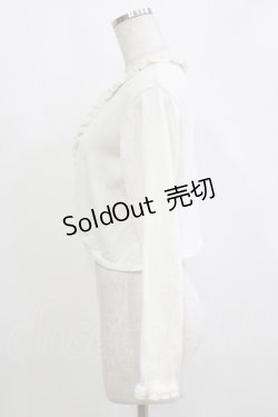 画像2: Catherine Cottage / フリルボレロ 165cm オフ H-26-02-15-049-LO-TO-NS-ZH