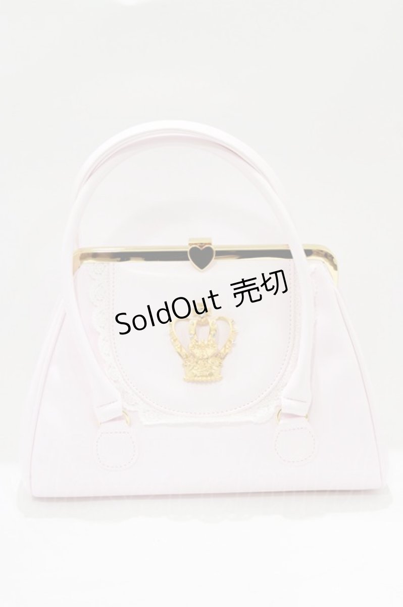 画像1: BABY,THE STARS SHINE BRIGHT / 王冠がま口Bag  ピンク H-26-02-15-051-BA-BG-NS-ZH (1)