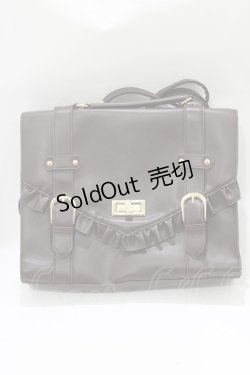 画像2: axes femme POETIQUE / フリルサッチェルバッグ  ブラウン H-26-02-15-052-AX-BG-NS-ZH