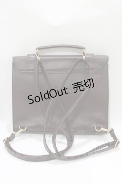 画像3: axes femme POETIQUE / フリルサッチェルバッグ  ブラウン H-26-02-15-052-AX-BG-NS-ZH