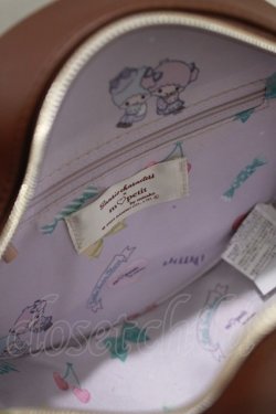 画像2: m petit by misako / サンリオキャラクターズコラボ リトルツインスターズ ショルダーバッグ  ブラウン H-26-02-15-054-LO-BG-NS-ZH