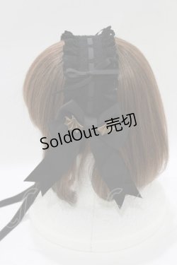 画像2: ALICE and the PIRATES / 蝙蝠の影ヘッドドレス  ブラック H-26-02-15-065-PA-AC-NS-ZH