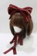 画像1: metamorphose / ブレード付リボンヘッドドレス  ボルドー H-26-02-15-070-ME-AC-NS-ZH (1)