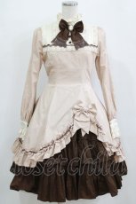 画像1: Mary Magdalene / プティフールドレス Free ローズチョコ H-26-02-15-006-CL-OP-NS-ZH (1)
