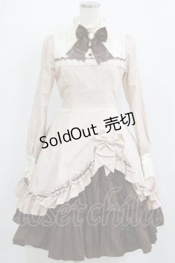 画像1: Mary Magdalene / プティフールドレス Free ローズチョコ H-26-02-15-006-CL-OP-NS-ZH