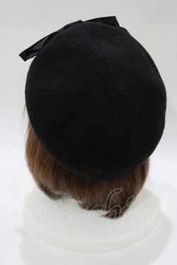 画像2: m petit by misako / AMリボンサーモベレー  ブラック H-26-02-15-074-LO-AC-NS-ZH