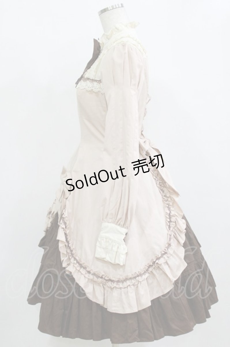 画像2: Mary Magdalene / プティフールドレス Free ローズチョコ H-26-02-15-006-CL-OP-NS-ZH (2)