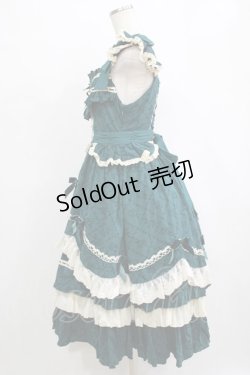 画像2: Hoshibako Works / 西洋人形魔法ジャンパースカート M グリーン H-26-02-15-002-LO-OP-NS-ZH