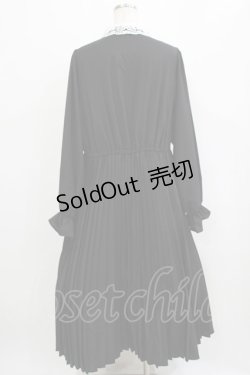 画像3: m petit by misako / AM*レースエリプリーツワンピース 3L ブラック H-26-02-15-013-LO-OP-NS-ZH