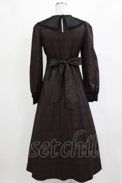 画像3: EATME / BIGカラー開襟マキシワンピース S ワイン H-26-02-15-014-LO-OP-NS-ZH