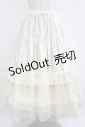 ALICE and the PIRATES / A/Pロングドレスフリルペティコート Free 生成り/ゴールド H-26-02-15-021-PA-SK-NS-ZH
