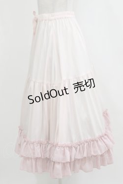 画像2: axes femme kawaii / ミディフリルペチスカート M ピンク H-26-02-15-022-AX-SK-NS-ZH