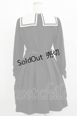 画像3: Innocent World White / スクエアーカラーワンピース M/92cm丈 ブラック H-26-02-15-023-IW-OP-NS-ZH