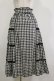 画像1: LODISPOTTO / ギンガムチェックスカート S ブラック H-26-02-16-036-LO-SK-NS-ZH (1)