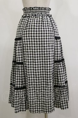 画像2: LODISPOTTO / ギンガムチェックスカート S ブラック H-26-02-16-036-LO-SK-NS-ZH