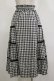 画像2: LODISPOTTO / ギンガムチェックスカート S ブラック H-26-02-16-036-LO-SK-NS-ZH (2)
