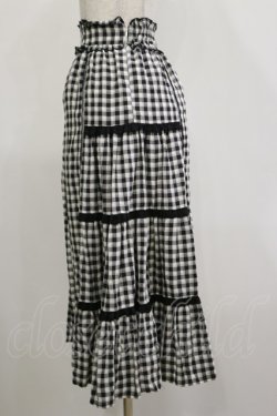画像3: LODISPOTTO / ギンガムチェックスカート S ブラック H-26-02-16-036-LO-SK-NS-ZH