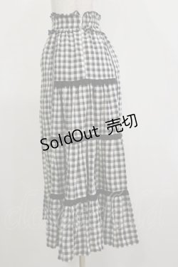 画像3: LODISPOTTO / ギンガムチェックスカート S ブラック H-26-02-16-036-LO-SK-NS-ZH