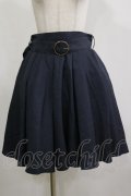 Kurumi Collaboration / フレアマリンアカデミアスカート L ネイビー H-26-02-16-037-LO-SK-NS-ZH